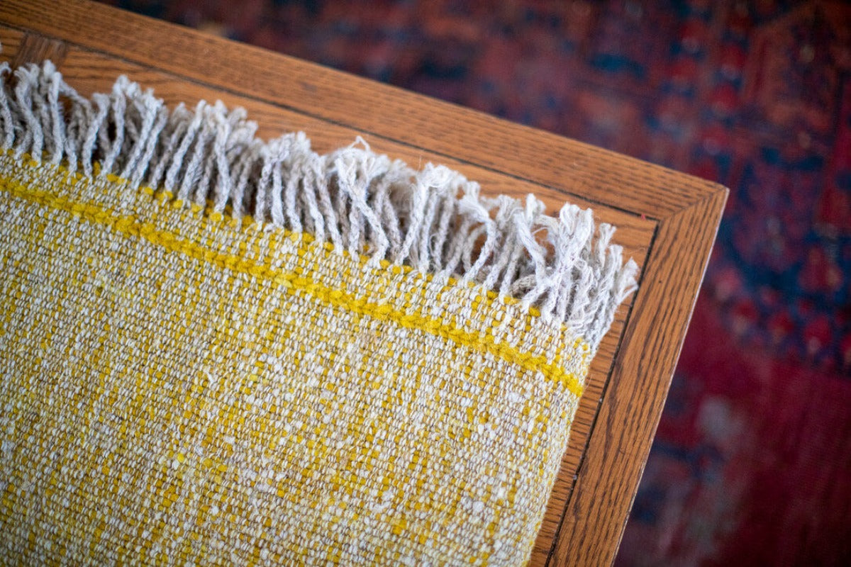 Yellow nettle blanket from Bhuatan