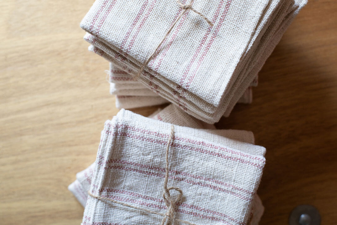 Handspun cotton napkins